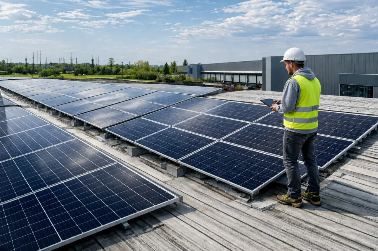 Промислові сонячні панелі